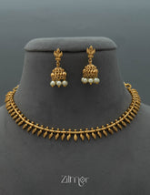 SN101641 - Traditional Necklace Earring Set 2-Zilmor